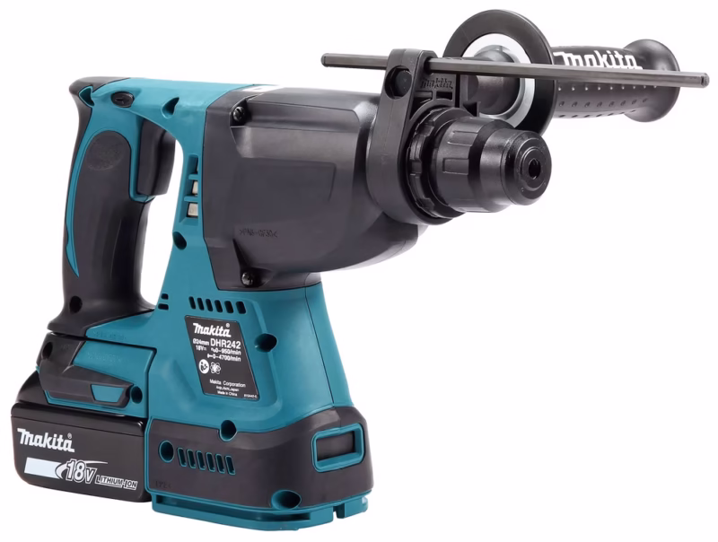Makita DHR242Z 18 V poravasara – runkoversio